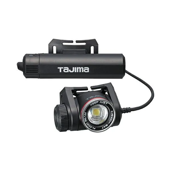 ∀タジマ/TAJIMA 【KJS100A-B47】LEDヘッドライト KJS ブースト1000lm フラッド照射 3747セット (4975364267948)