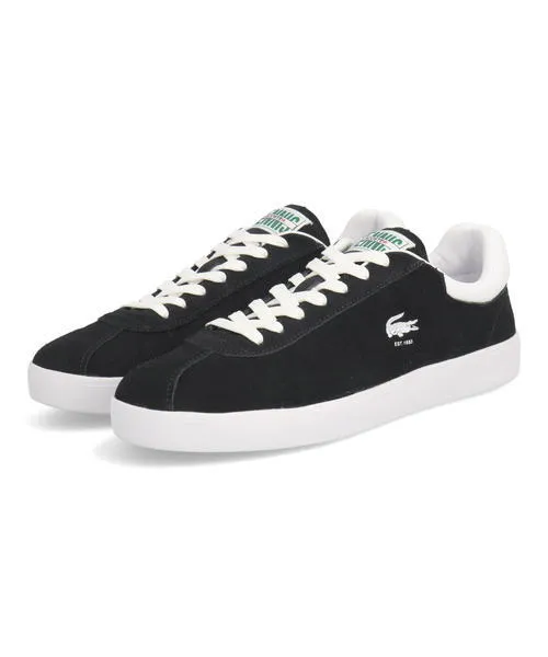 LACOSTE ラコステ BASESHOT 223 1 SMA メンズレザースニーカー(ベースショット2231SMA) 46SMA0065 312 ブラック/ホワイト ローカット