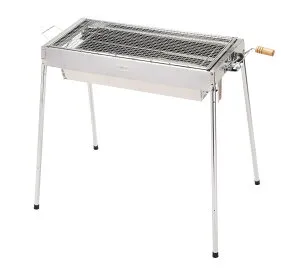 尾上製作所(ONOE) イヴォルブバーベキューコンロ-65HL EV-65HL [1台 M高さ調整可(網29×61cm) 焚き火台 グリル BB