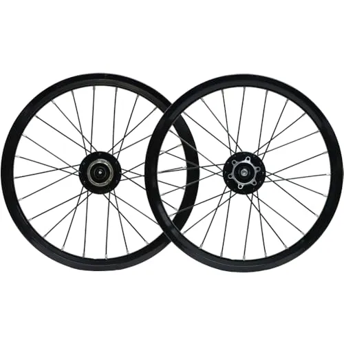 K3 PLUS / K9X 軽量ホイール 前後セット 16インチ BIKEMASTER 約1259g ミニベロ ダホン 手組 高精度 シールドベアリング 丈夫 スムーズ 305 [並行輸入品]