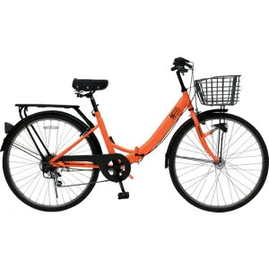 トラスコ中山 TRUSCO 災害時用ノーパンク自転車 ハザードランナー シティタイプ 26インチ THRC-5526 【628-5133】