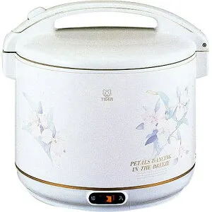 タイガー魔法瓶(TIGER) JHG-A111-FT 業務用電子ジャー 炊きたて 6合 カトレア 保温専用 炊飯機能なし