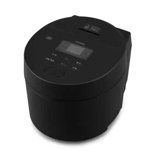 アイリスオーヤマ IHジャー炊飯器 3合炊き [炊飯ジャー 家電 銘柄炊き 白米 無洗米 玄米 ご飯 炊き上がりの食感] RC-ISA30-B ブラック 爆買