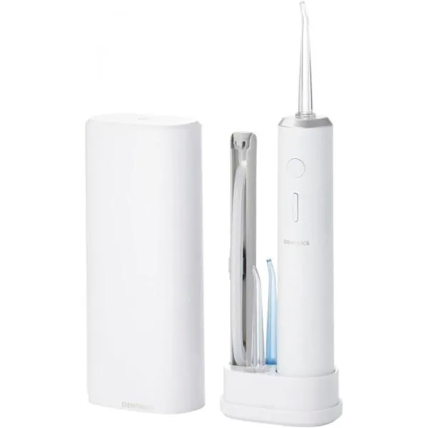エレコム 口腔洗浄器 DENTNICS デンタルウォッシャー HC-JF01WH ホワイト デンタルケア 口腔ケア 水流 歯 小型 軽量 タンクレス ワイヤレス