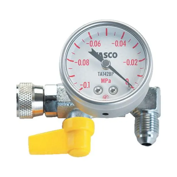 タスコ ウルトラミニ真空ポンプ用ミニ真空ゲージキット タスコ TA142MK 手作業工具 水道 空調配管用工具 マニホールド 代引不可