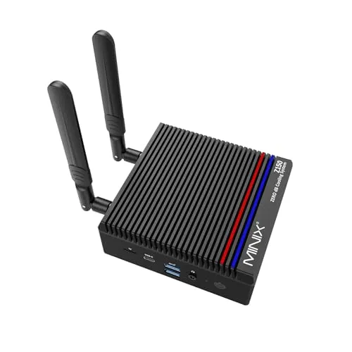 MINIX NEO Z150-0dB ファンレスミニpc,インテル第12世代 n150 (元の N100 からのアップグレード) 最大3.40GHz,8GB DDR4, 256GB M.2 PCIe Gen3 x 4 NVMe SSD,Windows 11