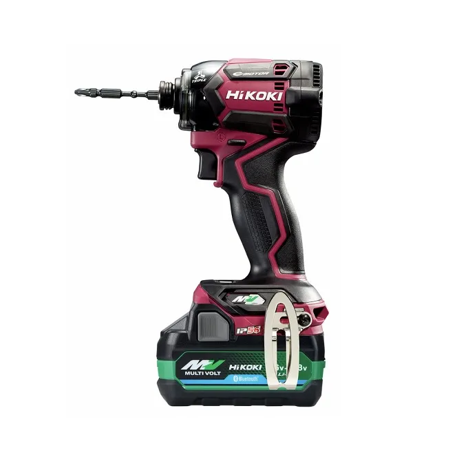 【ポイント5倍】HiKOKI 36V コードレスインパクトドライバ WH36DC (2XPRSZ) フレアレッド (57804147)