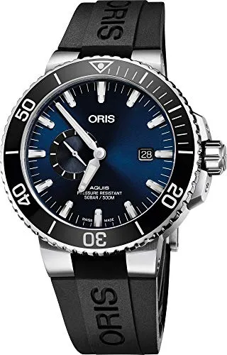 Oris Aquis 74377334135RS スモールセコンド、デイトメンズウォッチ