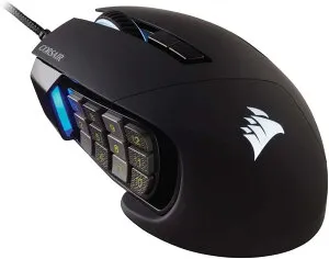 【新品】1週間以内発送 Corsair SCIMITAR RGB ELITE USB ゲーミングマウス 多ボタン RGB搭載 CH-9304211-AP MS431 コルセア ゲーム 有線