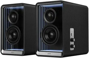 Edifier エディファイア GaN充電器搭載2.0アクティブスピーカー ワイヤレス対応 ブラック ED-QR65-BK