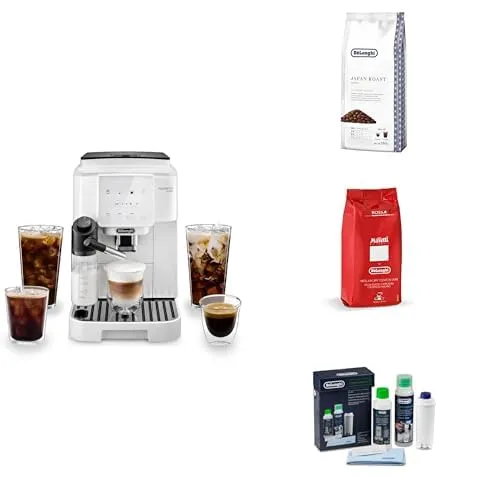 【セット買い】デロンギ 全自動コーヒーマシン マグニフィカスタート ECAM22062W 消耗品セット