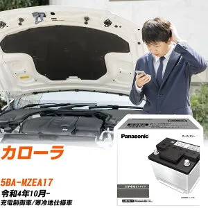 トヨタ カローラ MZEA17 R4/10- 寒冷地仕様車 バッテリー 車 パナソニック PAシリーズ N-350LN1/PA 【H04006】