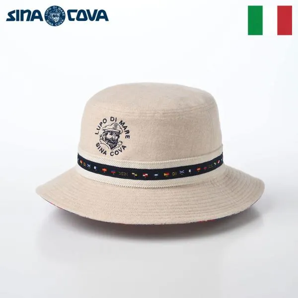 SINACOVA シナコバ 帽子 メンズ レディース ブランド Viera Bucket Hat(ビエラバケットハット) ES584 ライトベージュ 008