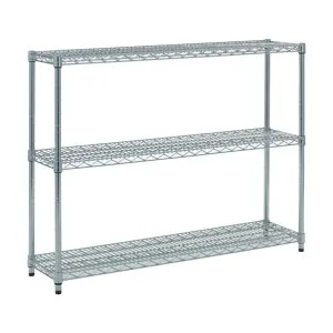 トラスコ ステンレス製メッシュラックH923XW1205XD3053段 TSM-3433 1点