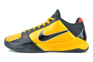 [ ポイント5倍&最大2000円OFFクーポン ] NIKE KOBE V PROTRO BRUCE LEE del sol/black-matallic silver cd4991-700 ナイキ コービー 5 プロトロ ブルース・リー デルソル イエロー ブラック メタリック シルバー バッ