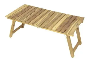 キャプテンスタッグ(CAPTAIN STAG) アウトドアテーブル テーブル FDローテーブル 幅90cm 木製 CSクラシックス UP-1059