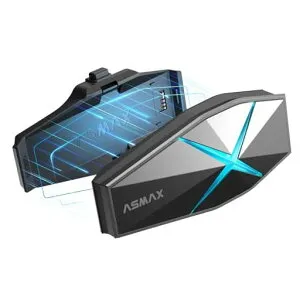 ASMAXF1バイクインカム10人同時メッシュ通信可能Bluetooth5.3日本語音声制御他社のバイク用インカムと接続可能音楽ながら通話デュアルチップ・オクタコアバイク用通信機器自動通信回復&音…