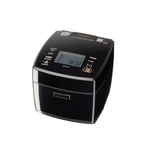 三菱電機 IH炊飯器 5.5合炊き NJ-VS10H-B ブラック 黒曜 備長炭 炭炊釜 白米芳潤炊き