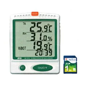 デジタル温湿度SDデータロガー AD5696 エー・アンド・ディ