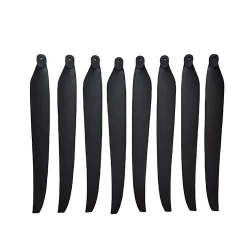 4314折りたたみ式カーボンプラスチック4314プロペラCW CCW X11 PLUSモーター電源システム農業用ドローンパドルパーツ(4314 Black 8pcs)