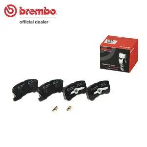 brembo ブレンボ ブラックブレーキパッド フロント用 ムーヴ L902S H10.10～H11.9 ABS付 送料:全国一律無料