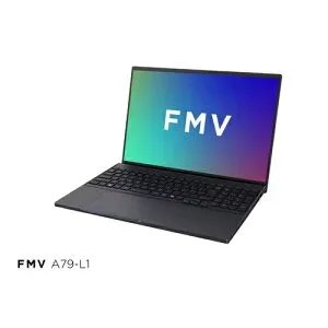 富士通 FUJITSU FMV Note A FMVA79L1BA 16.0型 Win11Home Ryzen AI7 メモリ16GB SSD512GB Officeオプション付 ノートパソコン コールブラック A79-L1 FMVA79L1BA