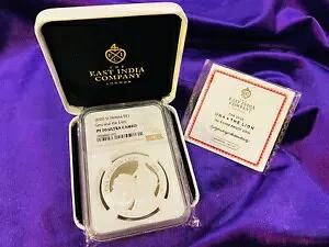 2020 セントヘレナ ウナとライオン 1 オンス シルバー プルーフ NGC PF70 UC #145/700