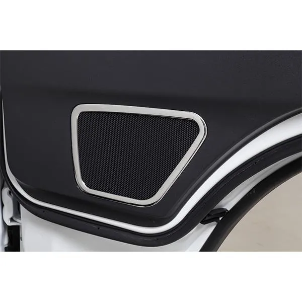 Revier レヴィーア 200系 ハイエース 1～8型 フロントスピーカー リング リム 2P ステンレス 鏡面仕上げ SN1082