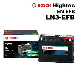 マラソンP5倍 プジョー 2008P24E モデル(1.2) 型式(5BA-P24HN05) 搭載(LN3 EFB) BOSCH(ボッシュ) ハイテックバッテリー EN規格 EFB 70Ah HT-LN3-EFB LN3 EFB 旧品番(BLE-70-L3)
