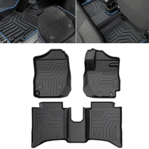 Virauto スズキ 新型 ジムニー ノマド JC74W AT車 3D フロアマット 1列目&2列目用 2025年4月～ 5ドア 専用 セカンドマット カーマット TPE 滑り止め 防水 キズ&汚れ防止 耐摩擦 取付簡単 お手入れ アクセサリー カスタム