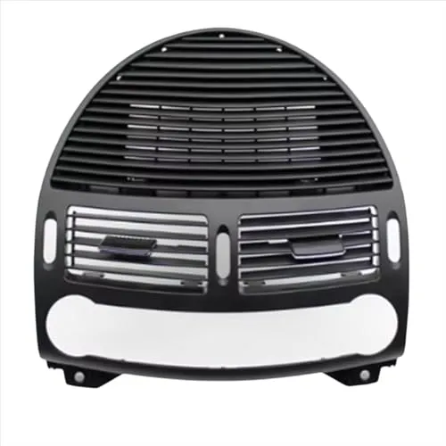 エアアウトレットベント ダッシュパネル 車のダッシュボード中央 AC ベントエアベントグリルパネルカバー 2118300054 Compatible With For E Class W211 2003 2004 2005 2006 2007 2008