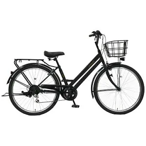 【エントリーで最大全額ポイント還元｜5/6まで】 丸石サイクル｜Maruishi Cycle 自転車 グラウス GROUSE マットブラック FATP266RZ [外装6段 /26インチ]2024年モデル【キャンセル・返品不可】 【代金引