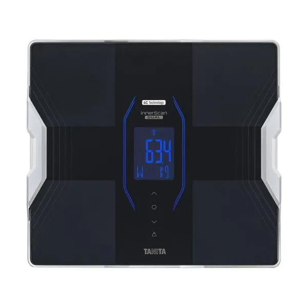 タニタ RD914LBK 体組成計 インナースキャンデュアル メタリックブラック