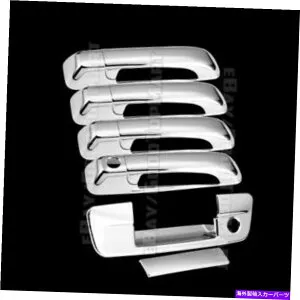 クロームカバー Dodge Ram 1500 09-14 15 16 17 18 Chrome 4ドアハンドル＆テールゲートカバーw/ k FOR DODGE RAM 1500 09-14 15 16 17 18 CHROME 4 DOOR HANDLE & TAILGATE COVER W/ K【並行輸入品】