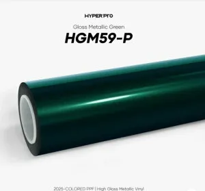 KKVINYL HyperPRO カラーPPF Glossy Metallic Green HGM59-P(1.52mx15m)