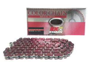 EKチェーン/江沼チェーン ZVXシリーズ シールチェーン ドゥカティ 900MHR 864cc 1981年 レッド 530 102L 継手：MLJ 2輪 Seal chain