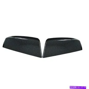 USミラー シボレーシルバードのカーボンファイバーパターンミラーキャップカバー1500 2500 3500 Carbon Fiber Pattern Mirror Cap Cover For Chevrolet Silverado 1500 2500 3500【並行輸入品】
