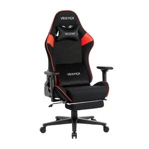VES-S2FTRD VESTEX レッド VESTEX S2 メッシュファブリック フットレスト付 [ゲーミングチェア]