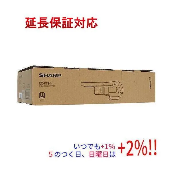 SHARP コードレススティック掃除機 マイルームスティック EC-PT3-H アッシュグレー