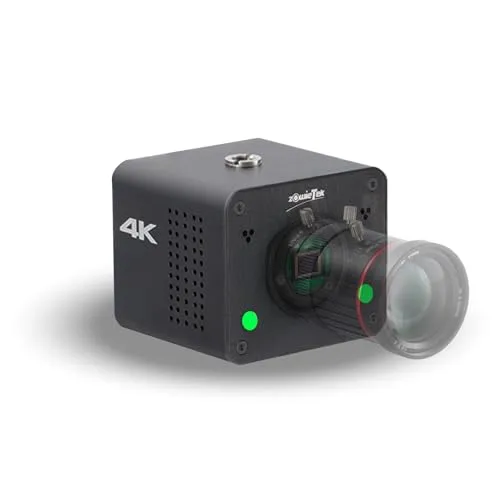Zowietek 4K NDI | HX3 POV ボックス カメラ PoE、ZowieCAM, HDMI および SDI 出力、RTSP/RTMP(s)/SRT、ウェブキャスト、会議、教育、ゲーム用の Youtube/Twitch へのスタンドアロン ラ