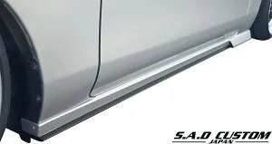 【M's】 NISSAN NV350 キャラバン 2型 ナロー ( 標準ボディ用 ) S.A.D CUSTOM JAPAN AGENT サイドステップ 左右 ／／ FRP エージェント エアロ パーツ 外装 SADカスタムジャパン S A D カスタム ジャパン ニッ