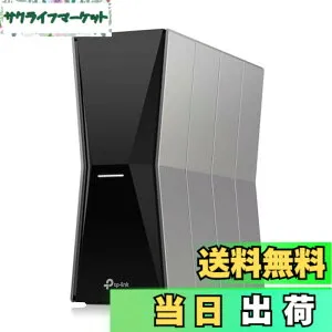 【送料無料】TP-Link WiFi 7 ルーター 無線LANルーター BE19000 11520Mbps (6GHz) + 5760Mbps (5GHz) + 1376Mbps (2.4GHz) 10Gbpsポート MLO 320MHz 4K-QAM Multi-RU Archer BE805