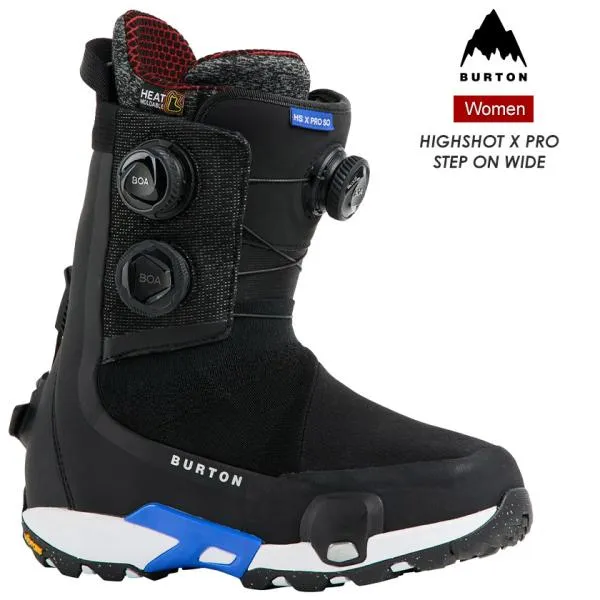 BURTON バートン Women's Highshot X Pro Step On Wide ハイショットエックスプロ ステップオンワイド 25-26