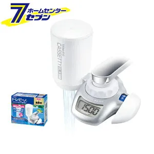 トレビーノ カセッティ 蛇口直結型 浄水器 日本製 MK207SLX [蛇口取付 塩素除去 節水 デジタルサイン 高除去タイプ 東レ]