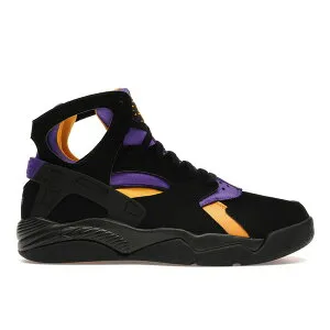 Nike ナイキ メンズ スニーカー 【Nike Air Flight Huarache Lakers Away】 サイズ US_7.5(25.5cm) Black/Varsity Purple/Del Sol