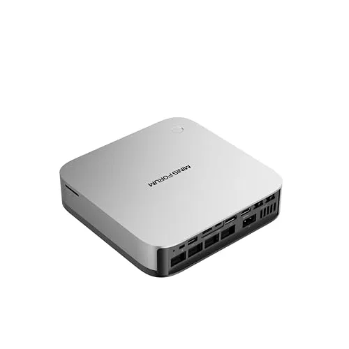 MINISFORUM Mini PC AI X1 Pro AMD Ryzen AI 9 HX370(12コア/24スレッド、最大5.1GHz)&AMD Radeon 890M ミニゲーミングコンピューター、32GB DDR5 1TB PCIe 4.0 SS