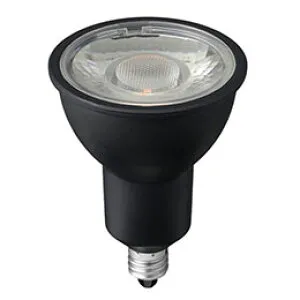 ☆【10個セット】 YAZAWA ハロゲン形LED 広角 ブラック LDR7LWE11/2BKX10