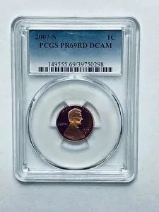 2007-S リンカーン記念館リバースセント PCGS PR69RD DCAM