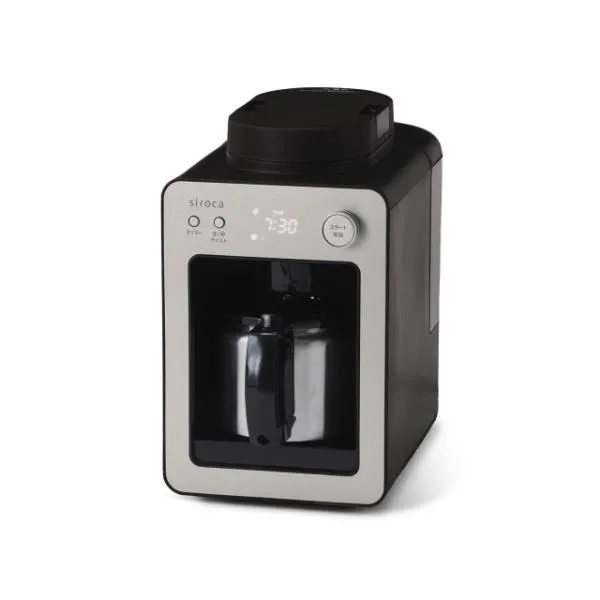 シロカ コーヒーメーカー カフェばこ SC-A372SN [シャンパンシルバー]