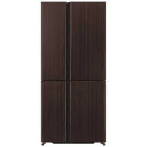 アクア AQUA 冷蔵庫 4ドア 512L フレンチドア(観音開き) 幅83cm ダークウッドブラウン AQR-TZ51R-T